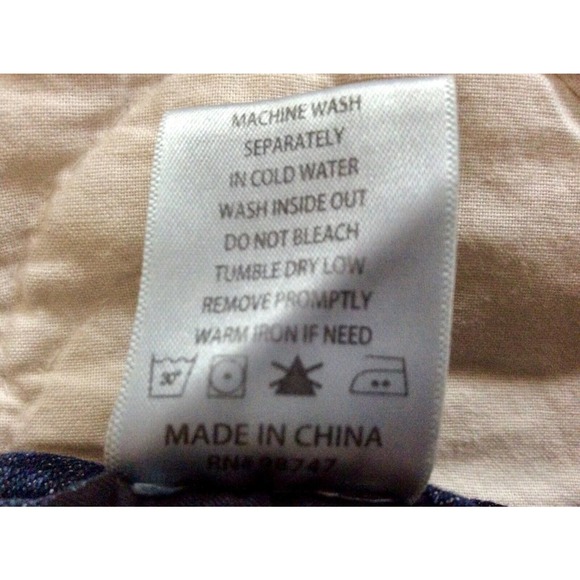 "Gene Culture"BLINGED Denim Mid Rise Boot Cut Dark Wash Women Jeans 31"x31" Sz4 - Picture 8 of 12